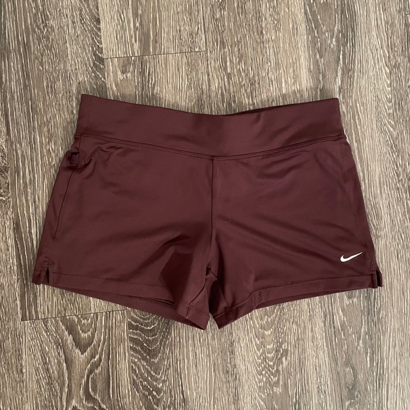 Nike | Shorts | Nike Brown Biker Shorts 